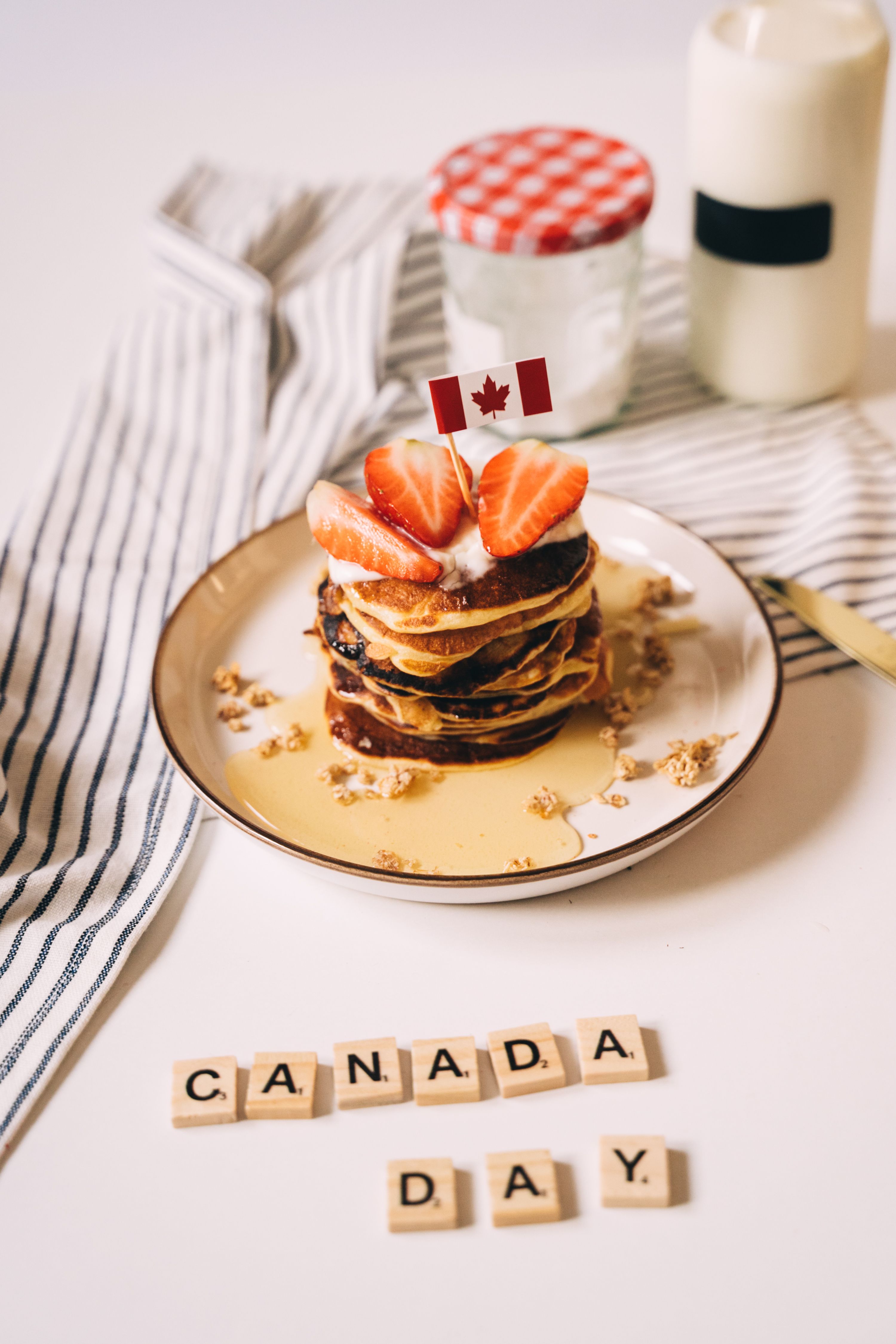 Platillo temático internacional de Canadá